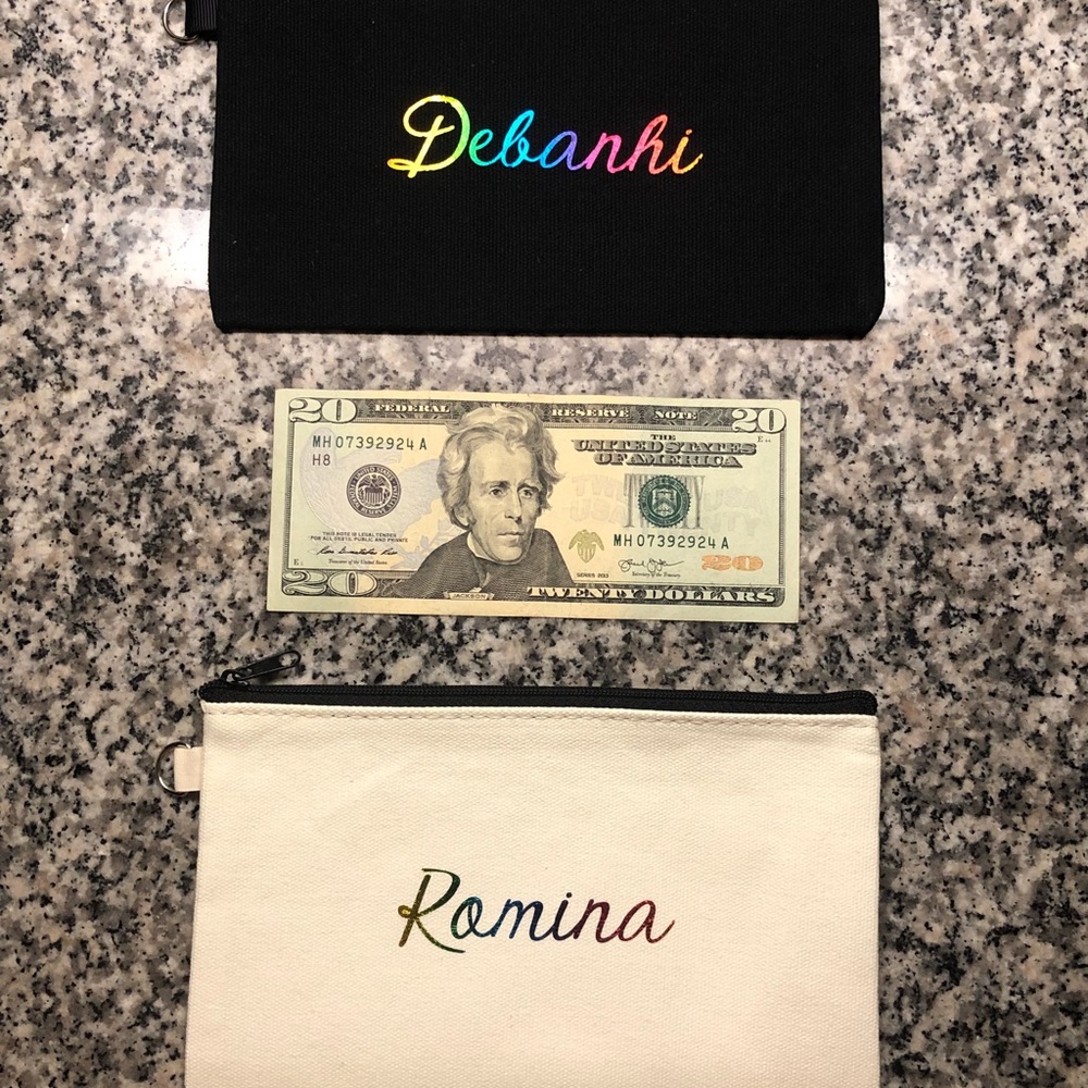 Customized Wristlets/makeup bags - Picture 4 of 4